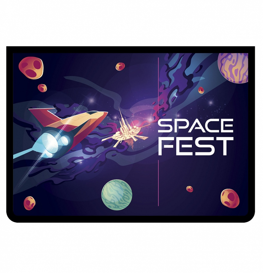 Папка для тетрадей А4 , SPACE FEST, ПМ-А4-29