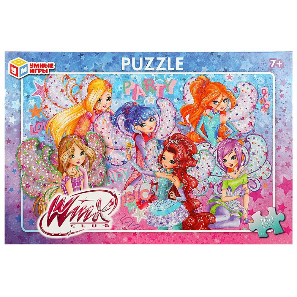 Винкс. Пазлы классические в коробке. Пазл 160 деталей. 285х190х33 мм, 363171