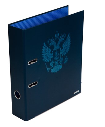 Папка-регистратор А4, 'deVENTE. ГЕРБ', разборная 75 мм, матовый ламинированный картон, 3091100