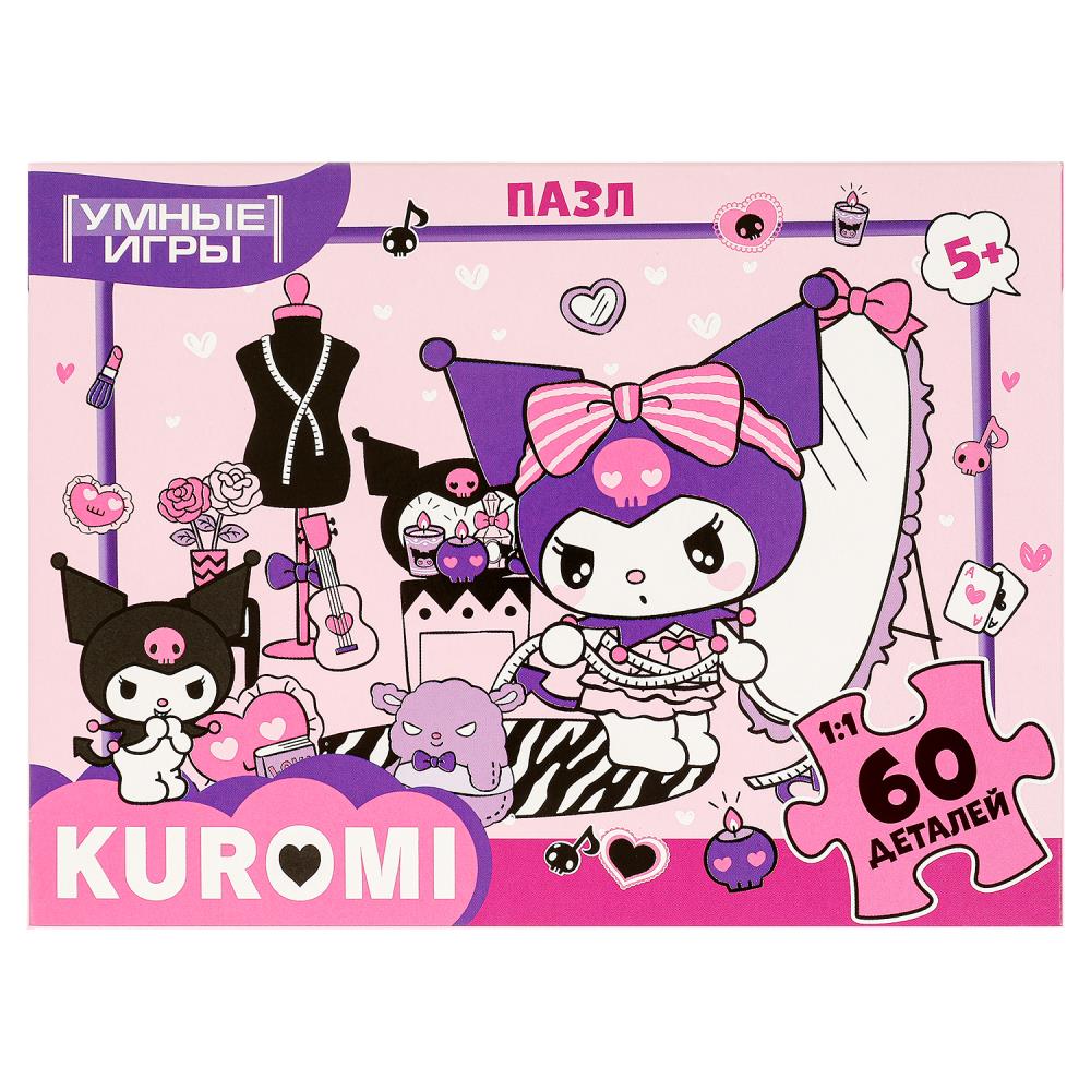 Пазл классический в коробке. 60 деталей. Куроми. 190х141х35 мм, 377510