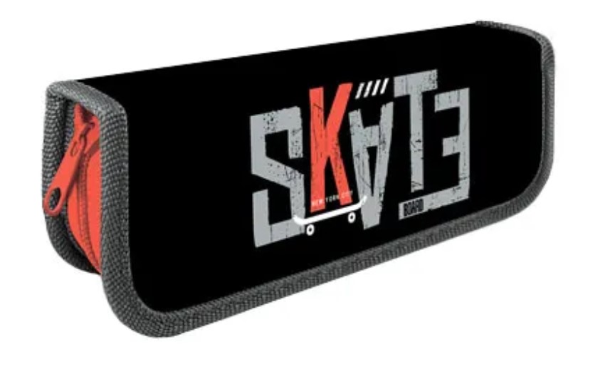 Пенал односекционный малый, SKATE 2023, ПО-01