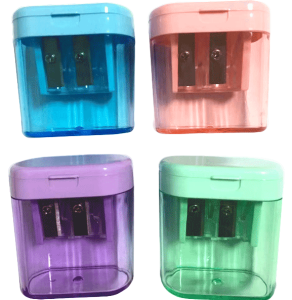 Точилка для карандашей "deVENTE.Pastel", 2 отверстия , цвета ассорти, 8031102