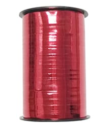 Лента подарочная металлизированая Fiesta 5мм 250м красная