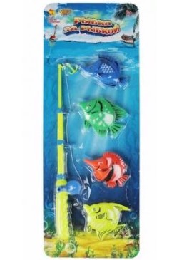 Игра 'Рыбалка' 20х53 см, на картон. подвесе, в ассотрименте YTM1255