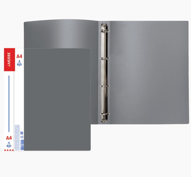 Папка на кольцах 'deVENTE. Daily' A4, 4 кольца Ø 25 мм, 600 мкм, фактура, 3081413